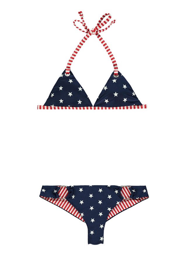 Amerikai zászló mintás bikini TEZENIS 4990 Ft és 3290 Ft