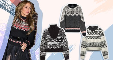 Jennifer Lopez új szintre emelte a karácsonyi pulóver fogalmát