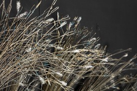 Pázmány Judit FOLYAMAT, 202340x200x27 cm; fém nyüstszem, gyöngy, fémszál, egyéni technikafotó: Oravecz István