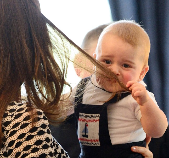 Jaj, Anya, olyan jó illata van a hajadnak!