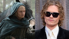 II. Aegon Targaryen (Tom Glynn-Carney) – A Zöldek bosszúszomjas királya, akinek zilált tincseit a valóságban a színész sokkal rendezettebb, elegánsabb frizurája váltja fel a vörös szőnyegen.