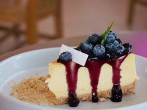 Ez az áfonyás sajttorta mindent visz