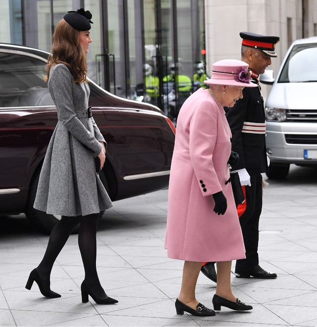 Kate Middleton Erzsébet királynő