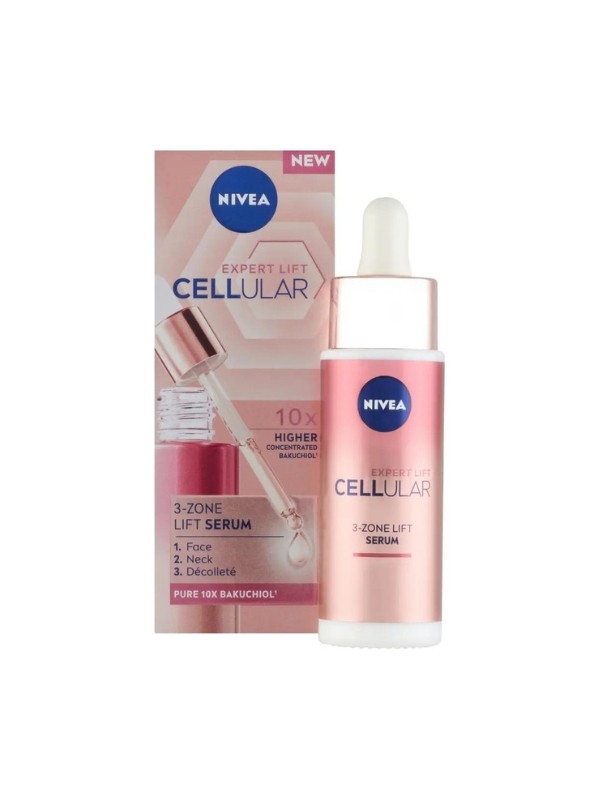 Cell Expert Bakuchiol ránctalanító szérum NIVEA 6299 Ft/30 ml a Rossmann üzleteiben és online, GLAMOUR kuponnal, 40% kedvezménnyel 3779 Ft