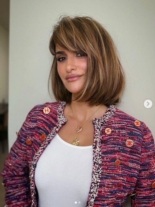 Penélope Cruz rövid bob fazonra váltott