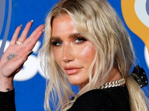 Kesha semmi mást nem viselt teljesen áttetsző ruhája alatt, csak egy tangát
