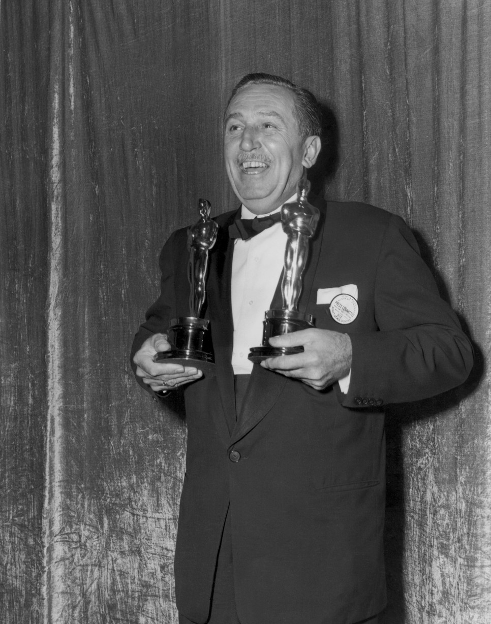 Walt Disney munkásságát több mint két tucat Oscar-díjjal jutalmazták