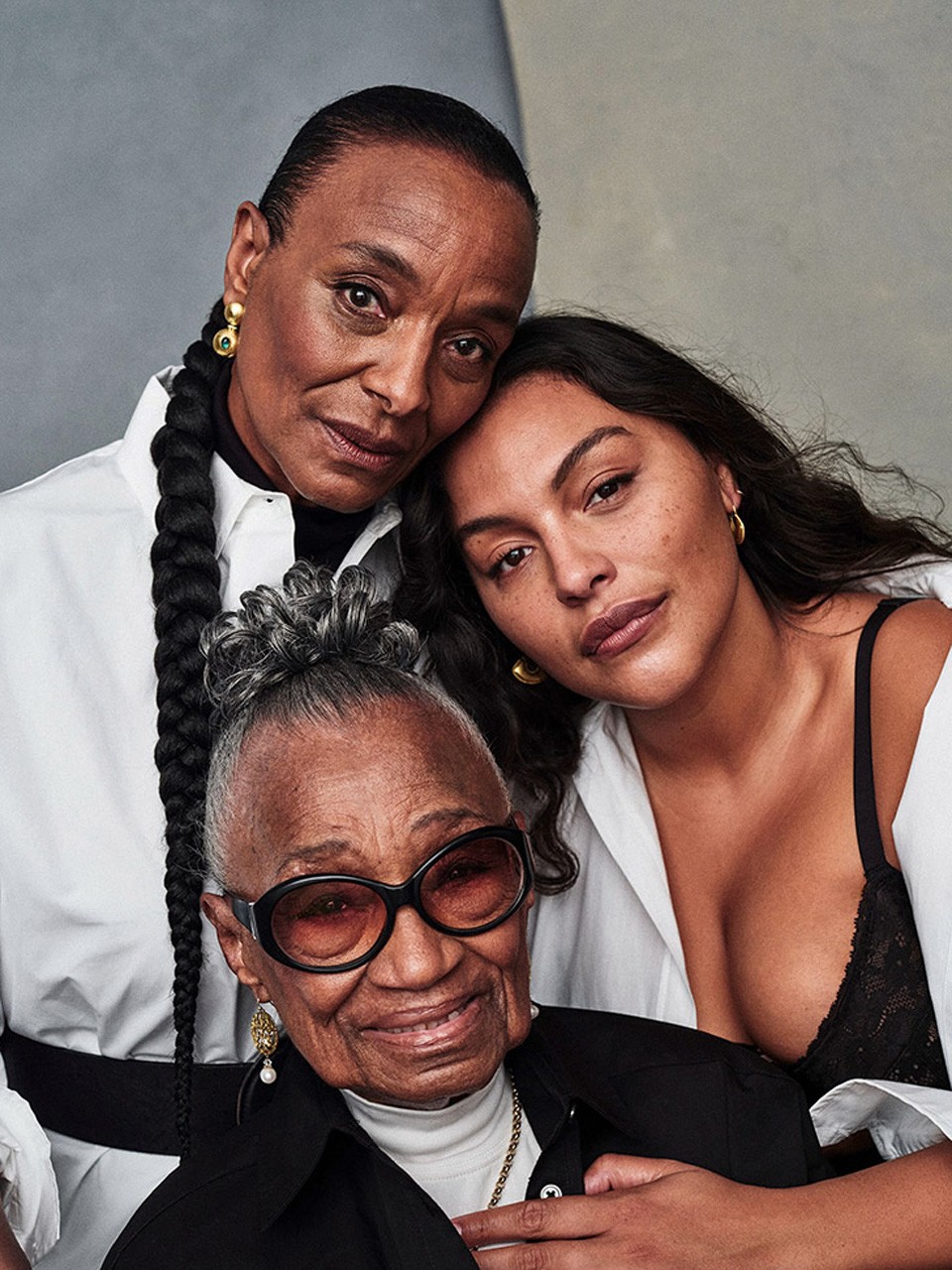  Paloma Elsesser és édesanyja Anedra, valamint nagyanyja Audrey Shockly