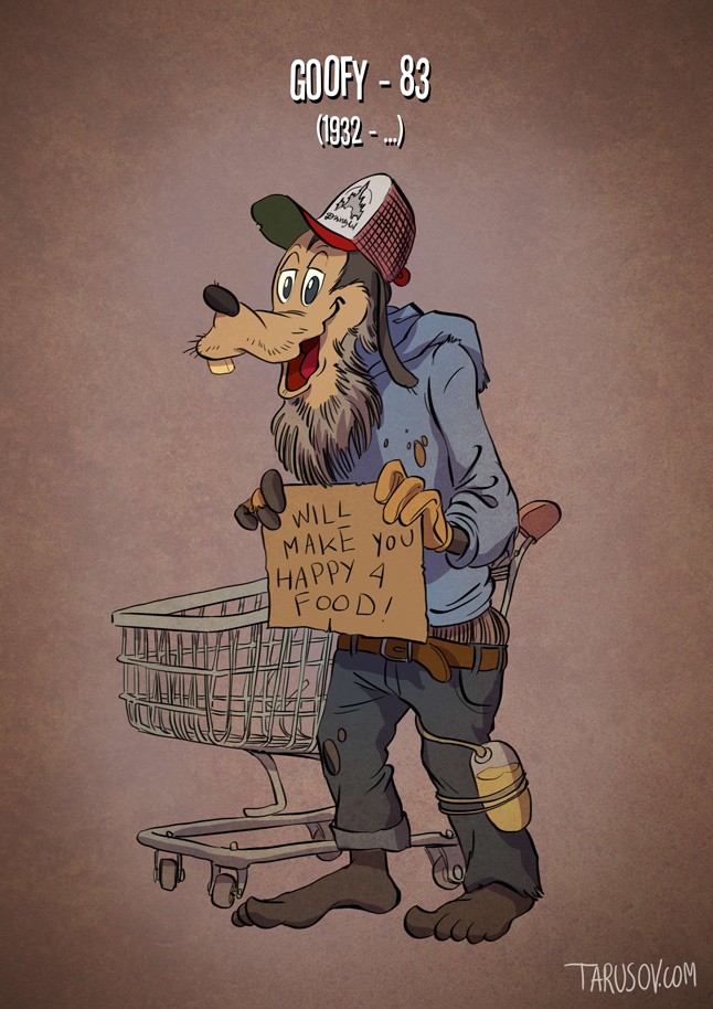 Ilyen öregek lennének ma a Disney hősei