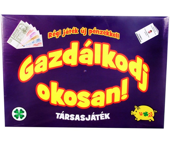 Gazdálkodj okosan társasjáték www.jateknet.hu 2990 Ft