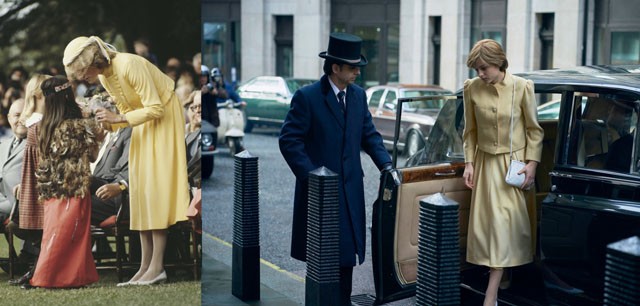 Sorozat vs. valóság: Diana hercegné igazi szettjeit tökéletesen lekoppintották a Korona című filmben