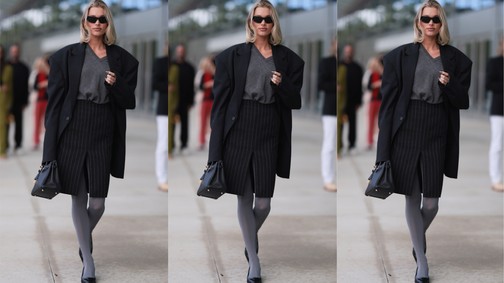 Mutatjuk, hogyan viseld a szürke harisnyát, a divatszakértők legújabb nagy kedvencét