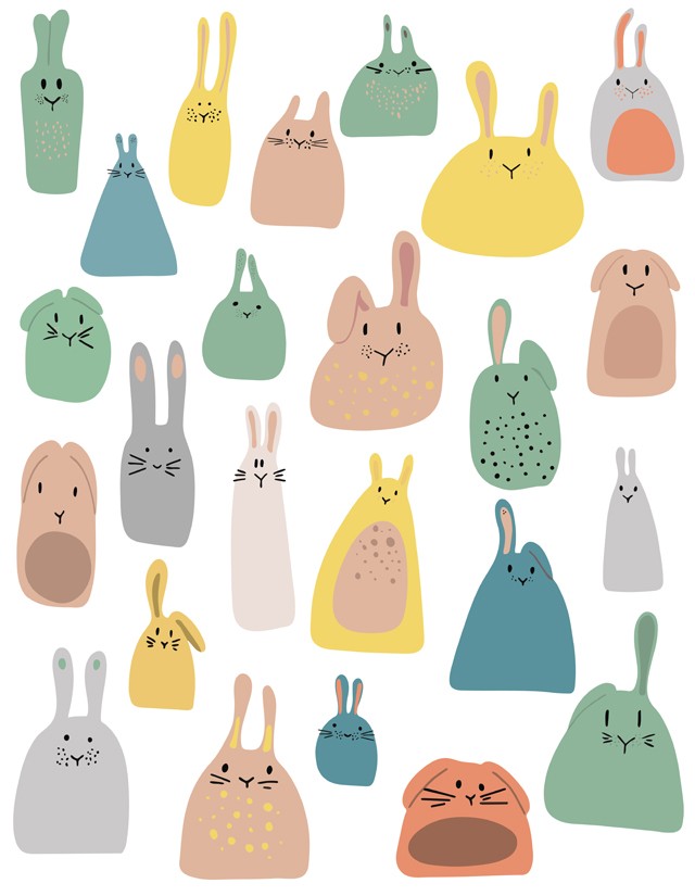 Ezek a legédesebb letölthető kiscsibe és nyuszi sablonok húsvétra