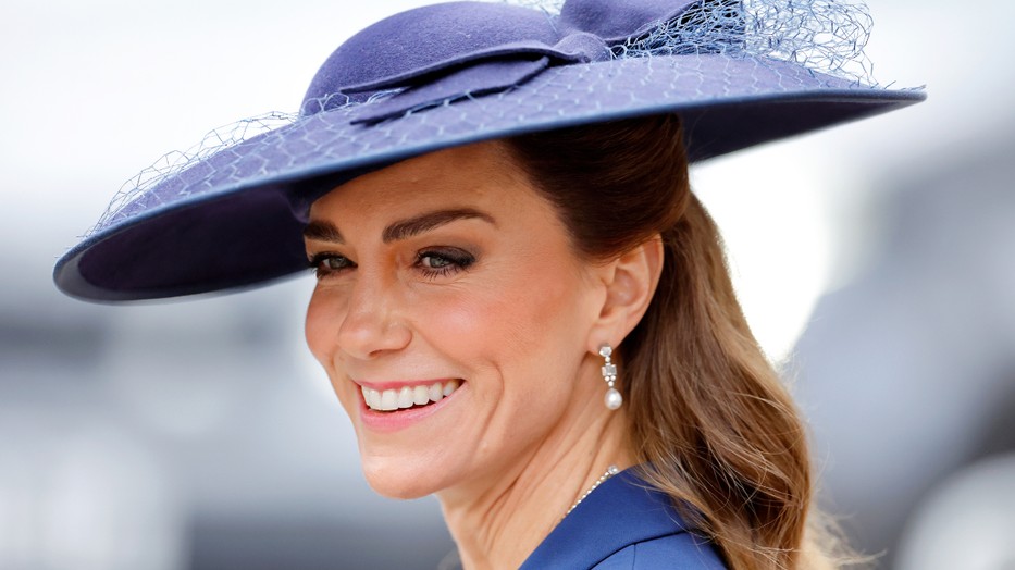 Katalin hercegné ezúttal kékbe öltözött