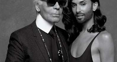 Conchita Wurst legújabb rajongója Karl Lagerfeld