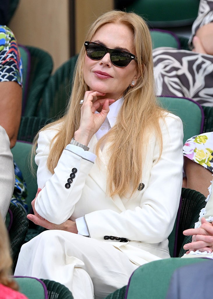 Nicole Kidman a természetességre és az eleganciára szavazott Wimbledonban