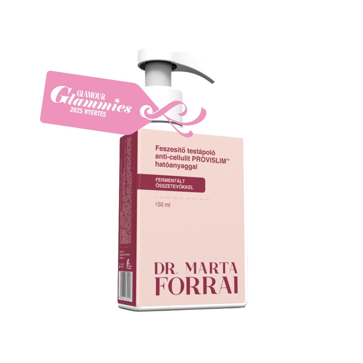 A legjobb testápoló (natúrkozmetikum): Marta Dr. Forrai feszesítő testápoló anti-cellulit PROVISLIM TM hatóanyaggal