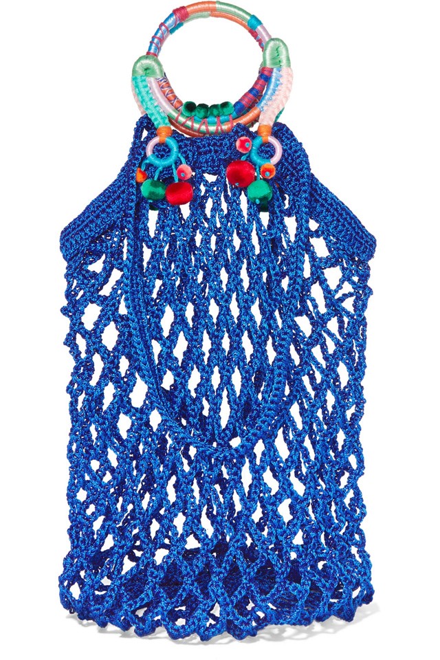 Színes pomponos táska NANNACAY net-a-porter.com