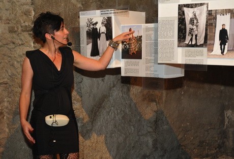 Simonovics Ildikó, a kiállítás kurátora