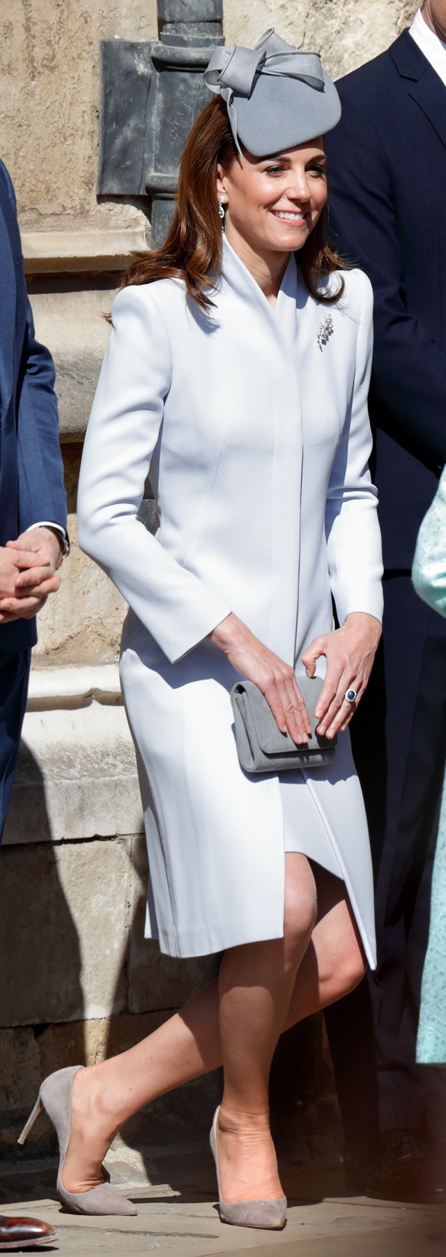 Katalin hercegné felvonultatta elképesztő kabátgyűjteményét