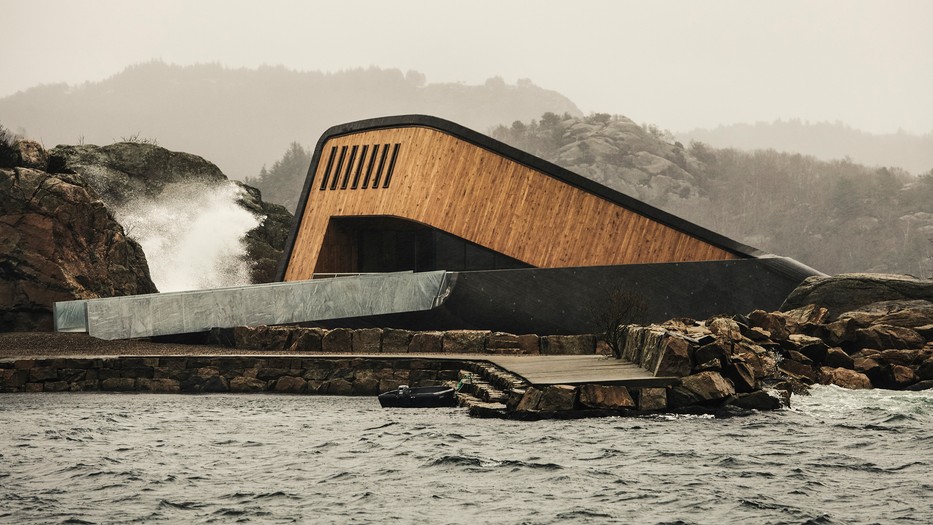 Az Under Norvégia egyik legizgalmasabb étterme