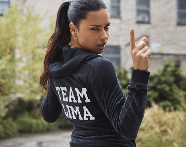 Adriana Lima a Puma márkának pózol