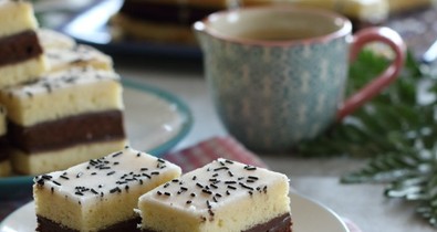 Egy kis nyalánkság hét közepére: Napolitain szelet