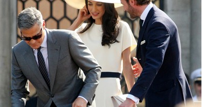George Clooney és menyasszonya a tökéletesség megtestesítői