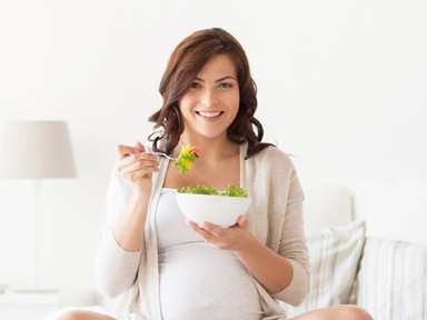 Így étkezz körültekintően kismamaként