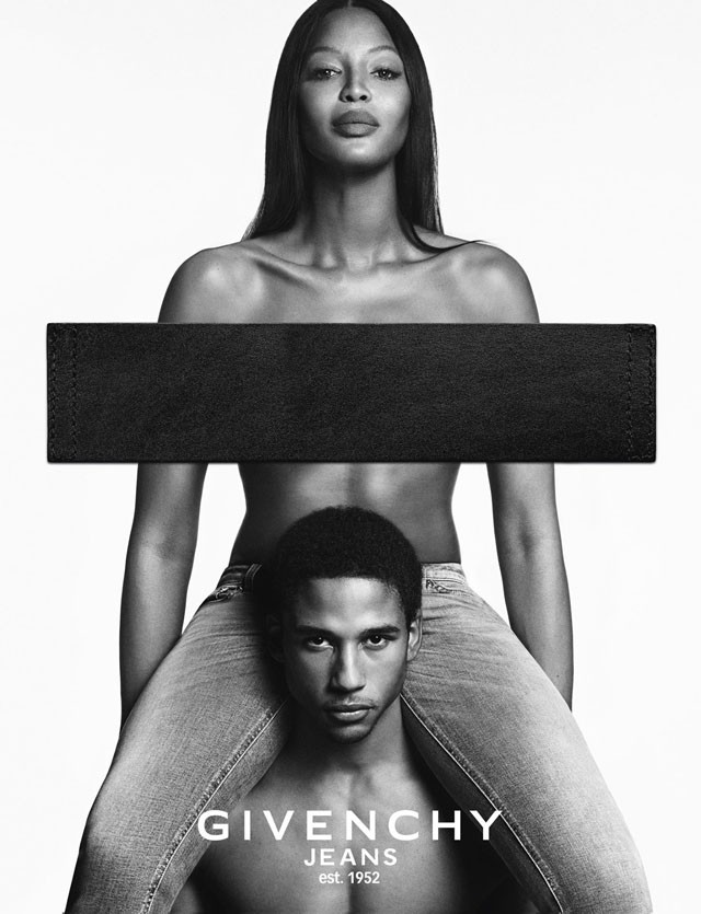 Naomi Campbell a Givenchy kampányában