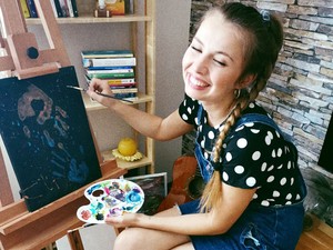 Nági ma kreatív hobbiját mutatta meg nekünk