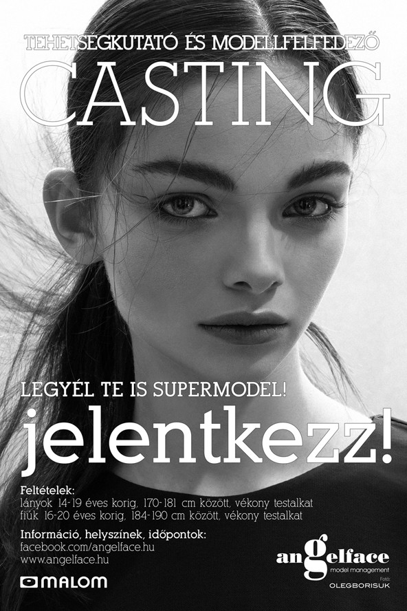 Szeretnél modell lenni? Most jelentkezhetsz!