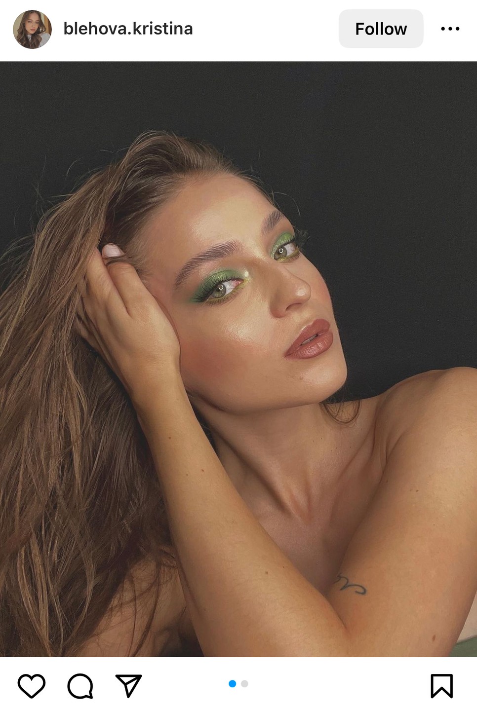 Például ilyen egy tökéletes matcha latte smink