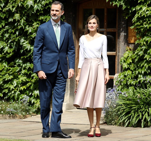 Letícia és Fülöp király