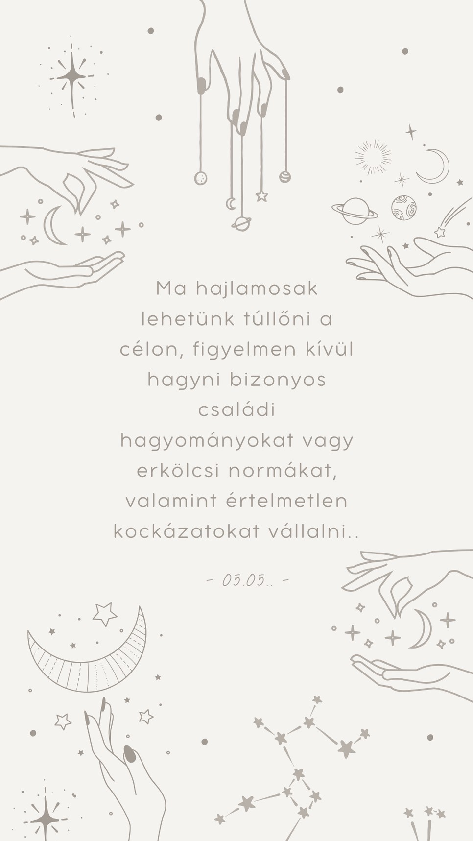 Egy kis emlékeztető a napi horoszkóp szerint