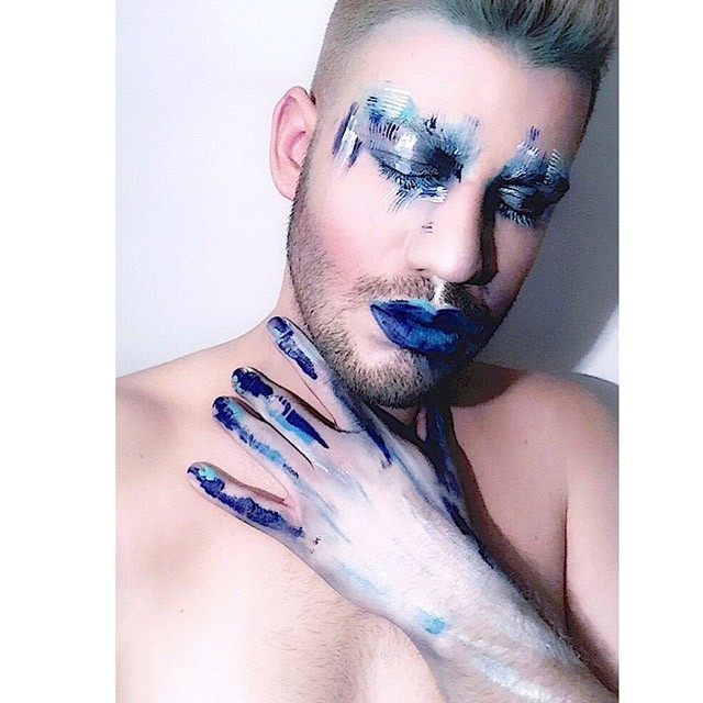 ˝Az arcom egy festővászon, ami a kreatív lehetőségek tárháza˝ - @csab777 fiú sminkes