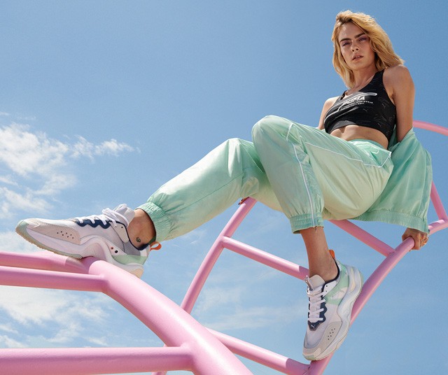 CaraDelevingne a Puma reklámjában