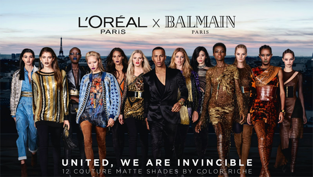 Megérkezett a L´Oréal Paris x Balmain Paris rúzskollekció!