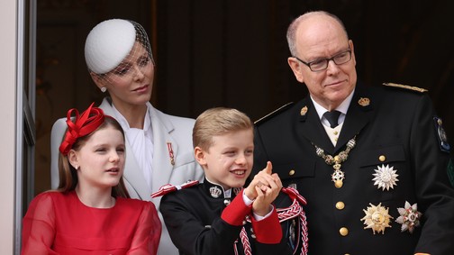 Álomszép portré készült II. Albert herceg ikreiről, mintha egy mesekönyvből lépett volna ki Jacques herceg és Gabriella hercegnő