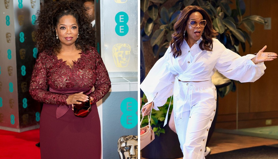 Oprah Winfrey 2015-ben és most