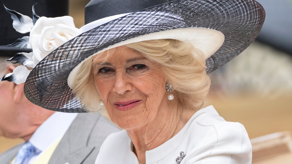 Kamilla királyné ezúttal egy kerti partin keltett feltűnést