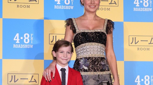 A legcukibb vörös szőnyeges páros: az Oscar-díjas Brie Larson és Jacob Tremblay