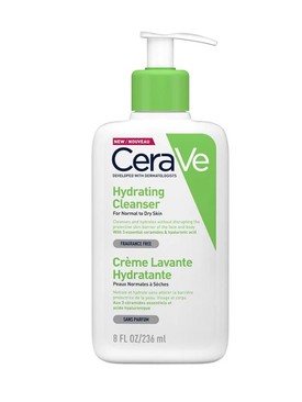 Hidratáló, krémes arctisztító normál és száraz bőrre CERAVE 4899 Ft/236 ml (20,75 Ft/1 ml), GLAMOUR-kuponnal, 25% kedvezménnyel 3674 Ft az unipatika üzleteiben és a www.unipatika.hu webshopban