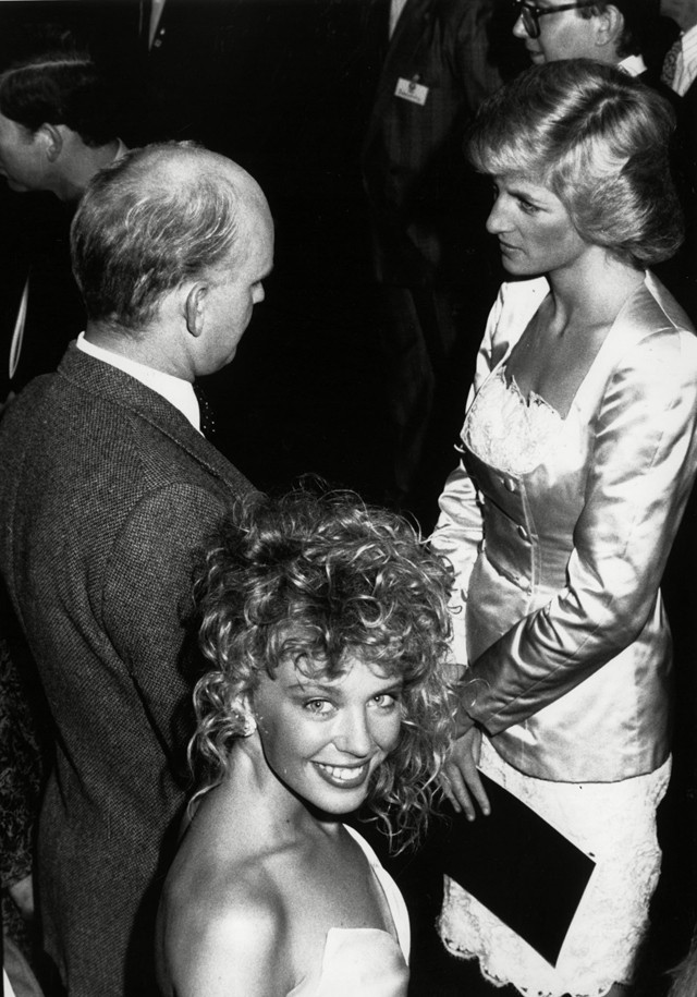 Kylie Minogue is azon szerencsések közé tartozott, akik találkozhattak Dianával