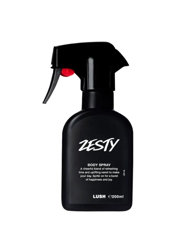 Zesty testpermet LUSH 13 500 Ft/200 (67,5 Ft/1 ml) ml - Lime és neroli frissítő fuvallata találkozik ebben a lendületes és különleges illatban