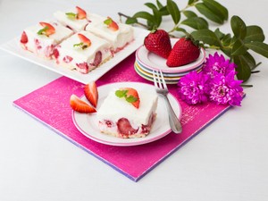 Fehércsoki és eper, ezt a sütit imádni fogod