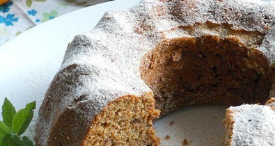 Karácsonyi almás-narancsos kuglóf - diétás