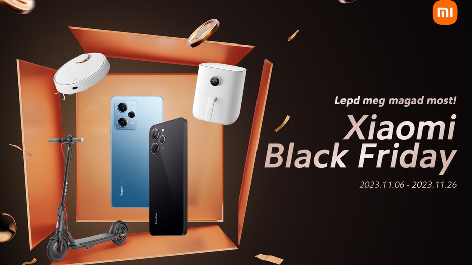 Kihagyhatatlan Black Friday kedvezmények Xiaomi okostelefonokra és okoseszközökre