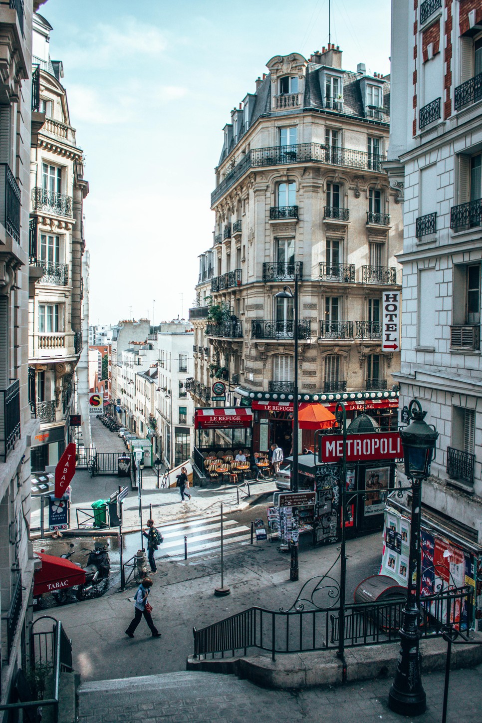  A Montmartre negyed ma Párizs egyik legnépszerűbb helye