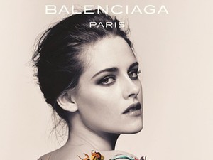 Kristen Stewart meztelenkedik a Balenciaga kampányában